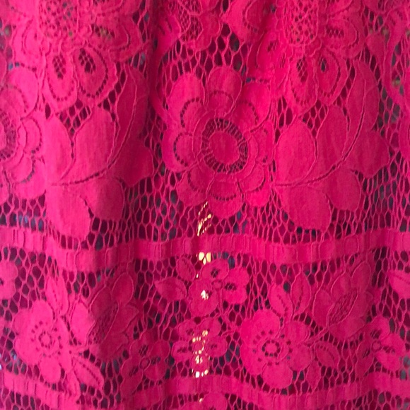 Stunning red lace Free People dress - Picture 4 of 7